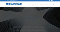 Desktop Screenshot of collabtalk.com